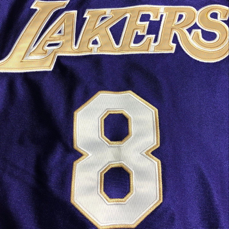 Kobe Bryant 2020 Hall of Fame Purple Fully Embroidered 8# Jersey basketball jersey product view 3