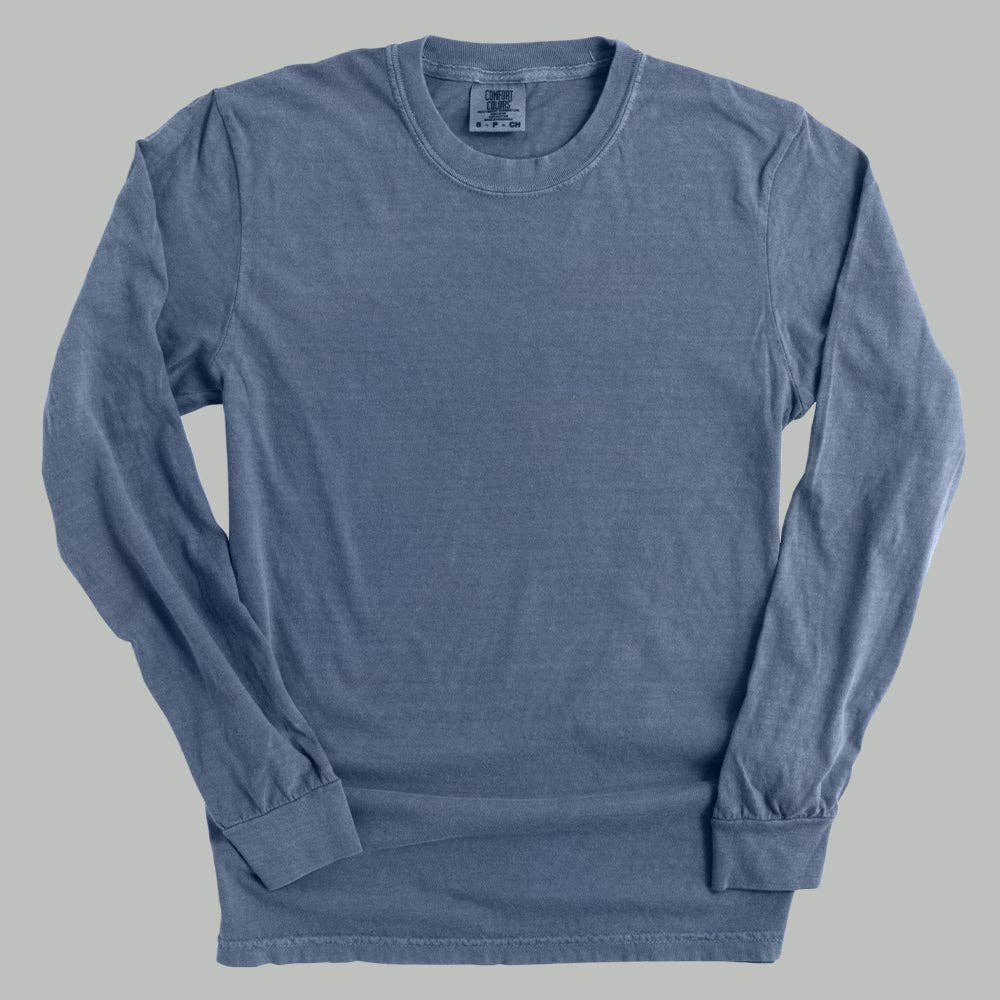 Comfort Colors Long Sleeve Blank Unisex T-shirt, Sweatshirt, Hoodie, Long Sleeve Tee - T-Shirt, Sweatshirt, Hoodie