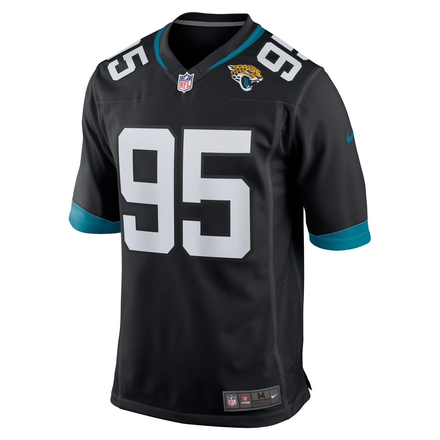 Roy Robertson-Harris Jacksonville Jaguars Game Jersey - Black football jersey product view 2