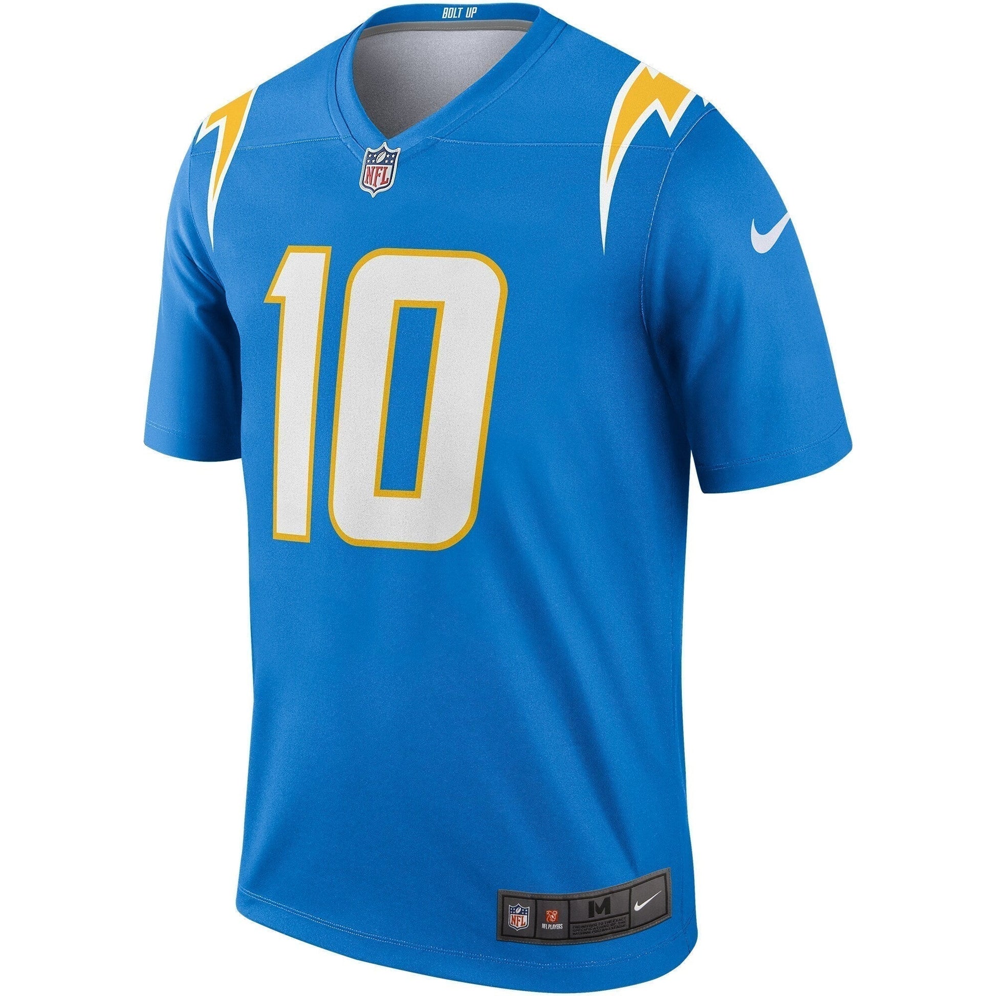 Justin Herbert Los Angeles Chargers Legend Jersey - Powder Blue football jersey product view 2