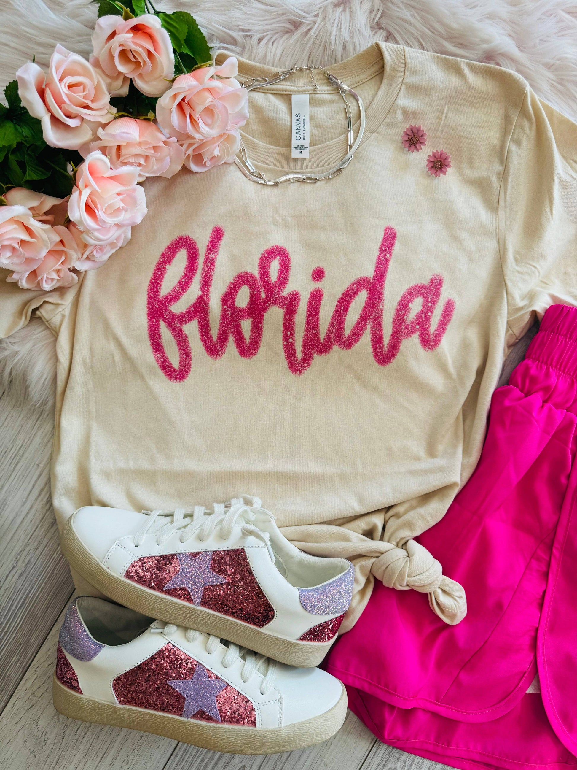 Flordia Faux Tinsel Tee Unisex T-shirt, Sweatshirt, Hoodie, Long Sleeve Tee - T-Shirt, Sweatshirt, Hoodie