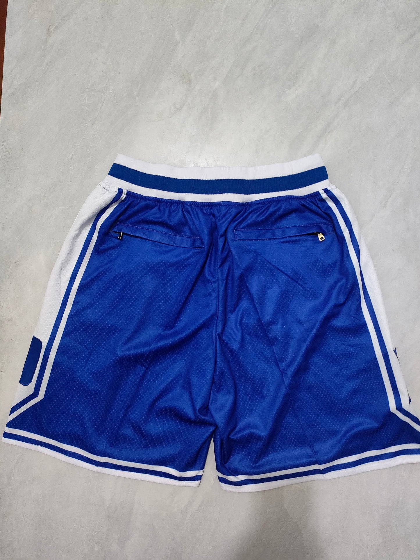 JUST DON Duke University Blue Pocket Shorts sports jersey product view 2