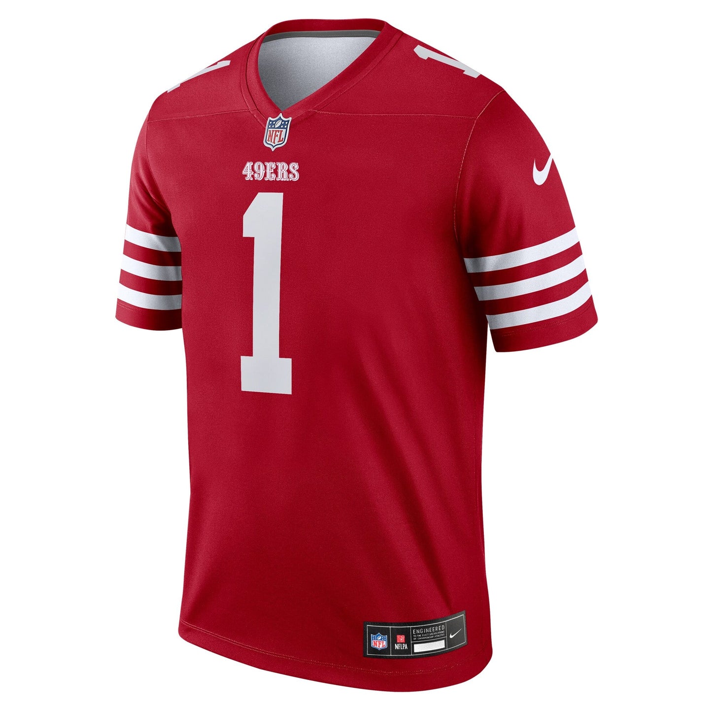 Deebo Samuel Sr San Francisco 49ers Legend Jersey - Scarlet football jersey product view 2