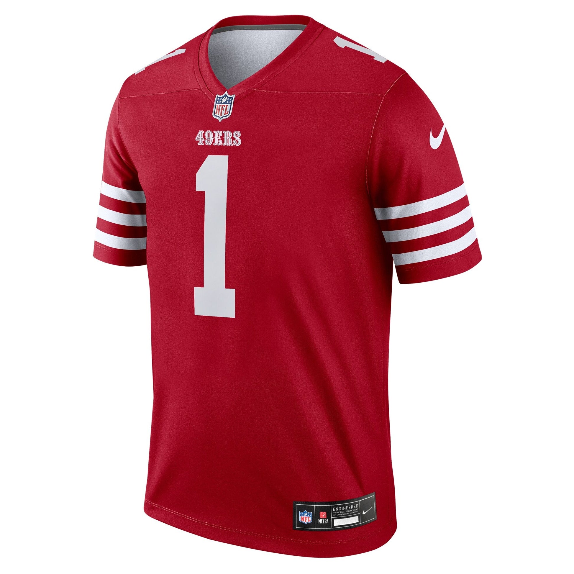 Deebo Samuel Sr San Francisco 49ers Legend Jersey - Scarlet football jersey product view 2