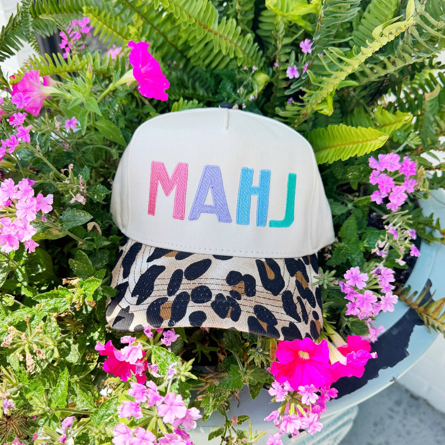 Mahj Leopard Hat Unisex T-shirt, Sweatshirt, Hoodie, Long Sleeve Tee - T-Shirt, Sweatshirt, Hoodie