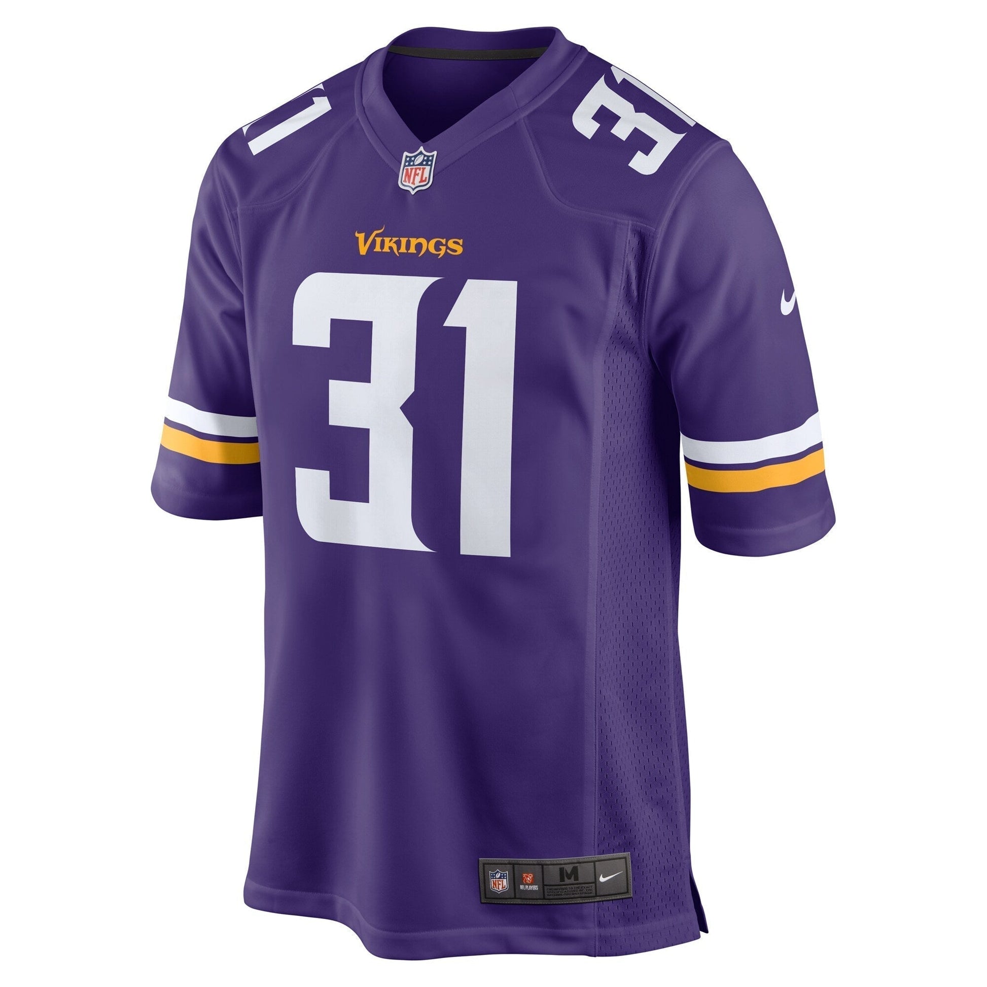 Cam Akers Minnesota Vikings Game Jersey - Purple football jersey product view 2