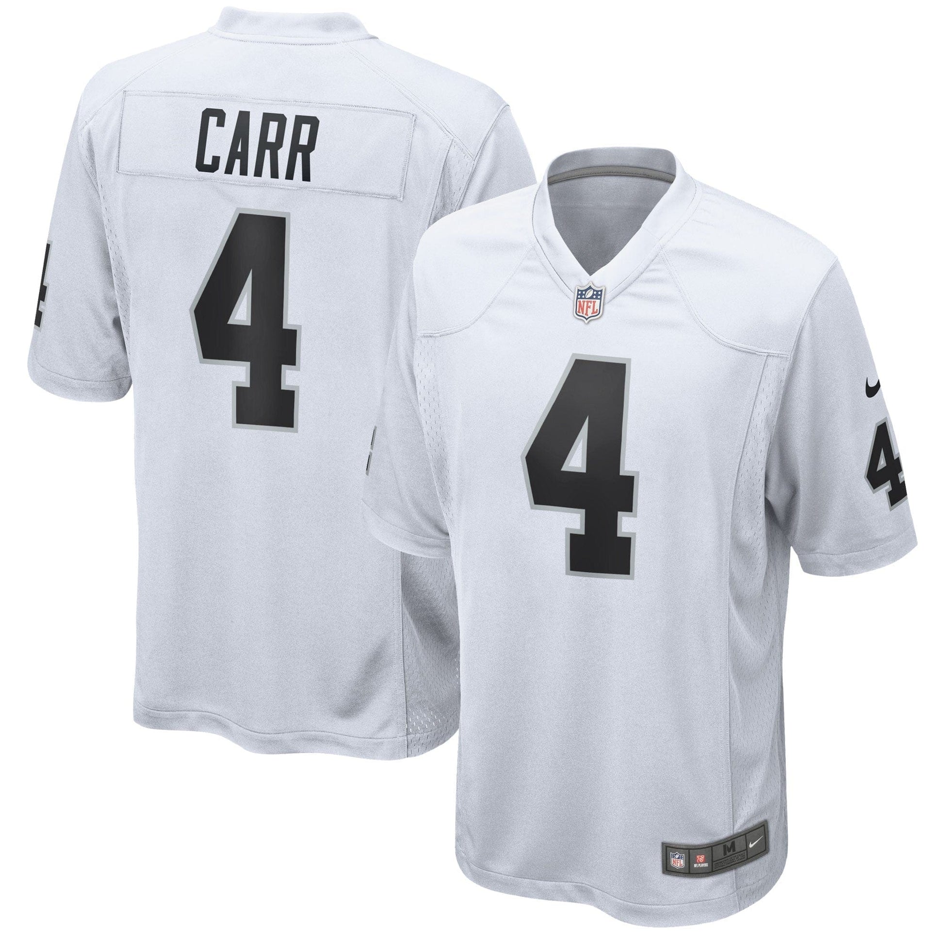 Derek Carr Las Vegas Raiders Jersey football jersey product view 1