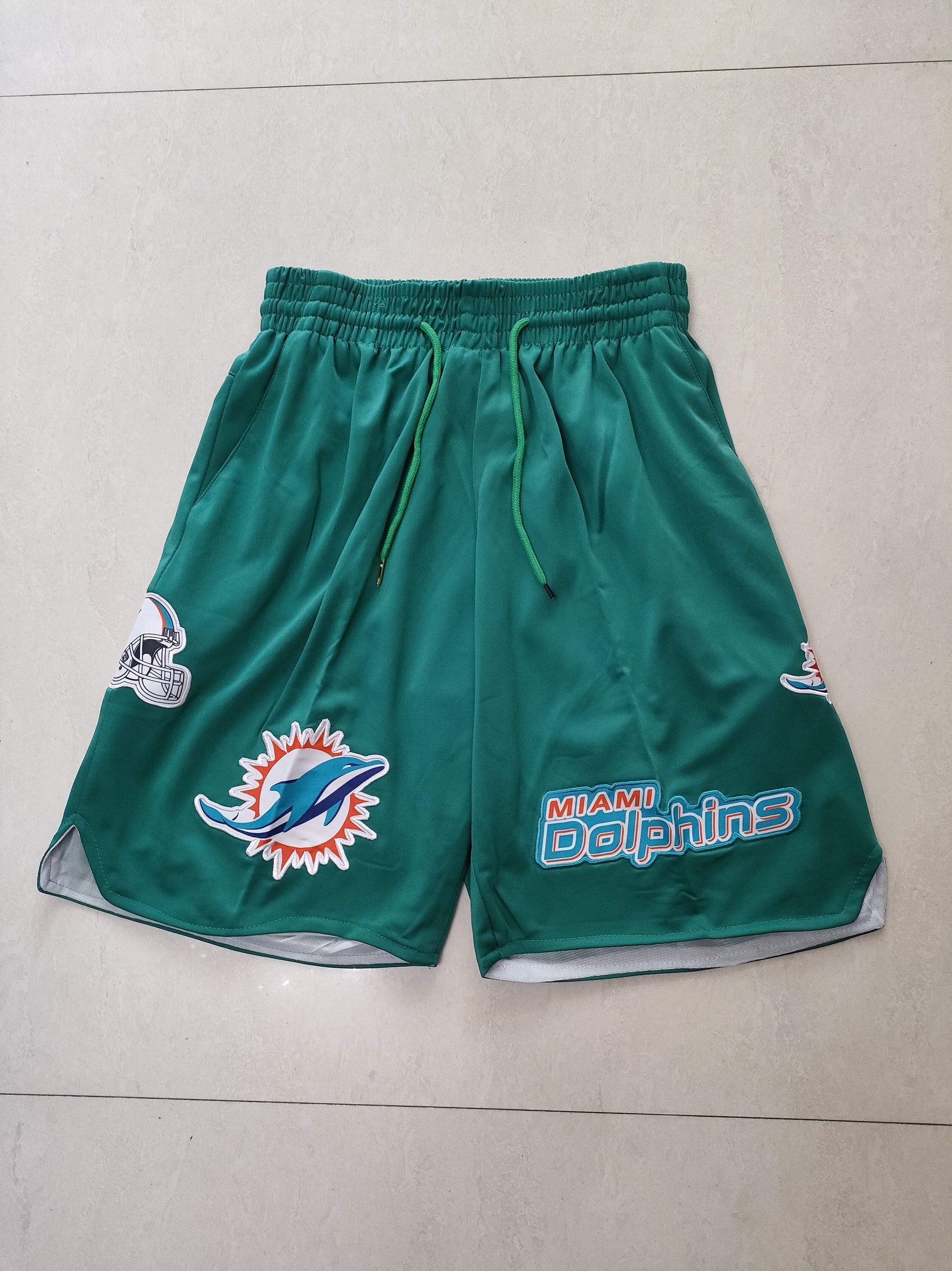 JUST DON Miami Dolphins Pocket Shorts football jersey product view 1