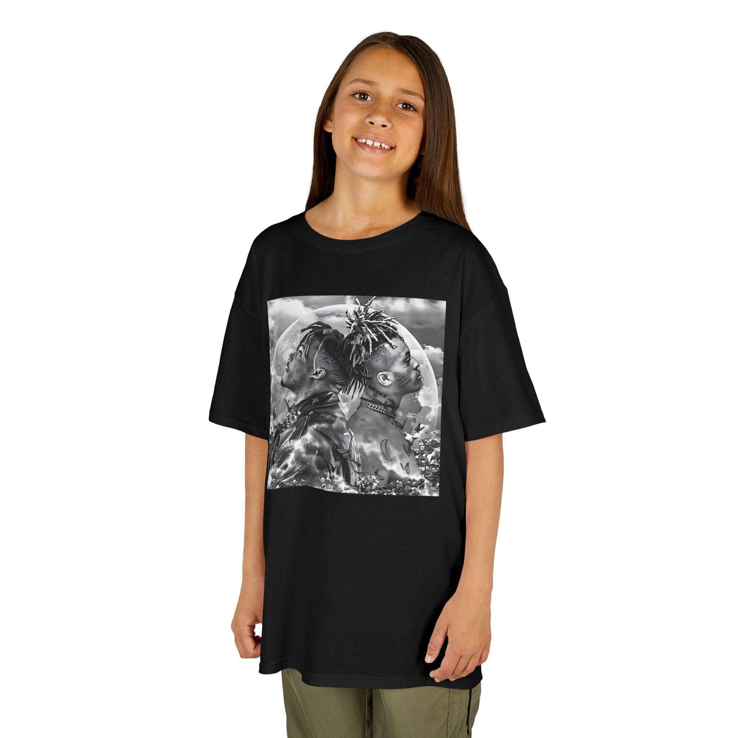 Rapper Fan Art Youth T-Shirt Juice Wrld & Xxxtentacion Unisex T-shirt, Sweatshirt, Hoodie, Long Sleeve Tee - T-Shirt, Sweatshirt, Hoodie