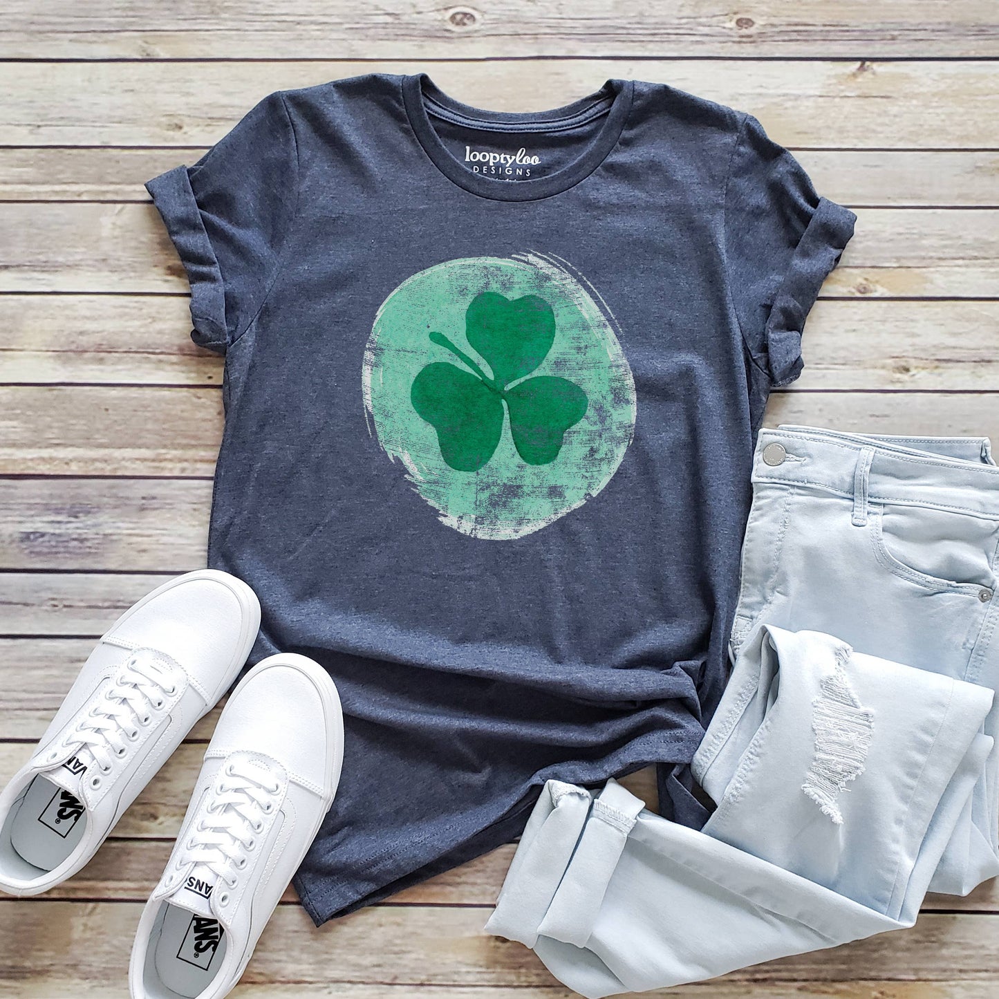 Classic Clover Tee | St. Patrick's Day | Sizes XS-2XL Unisex T-shirt, Sweatshirt, Hoodie, Long Sleeve Tee - T-Shirt, Sweatshirt, Hoodie