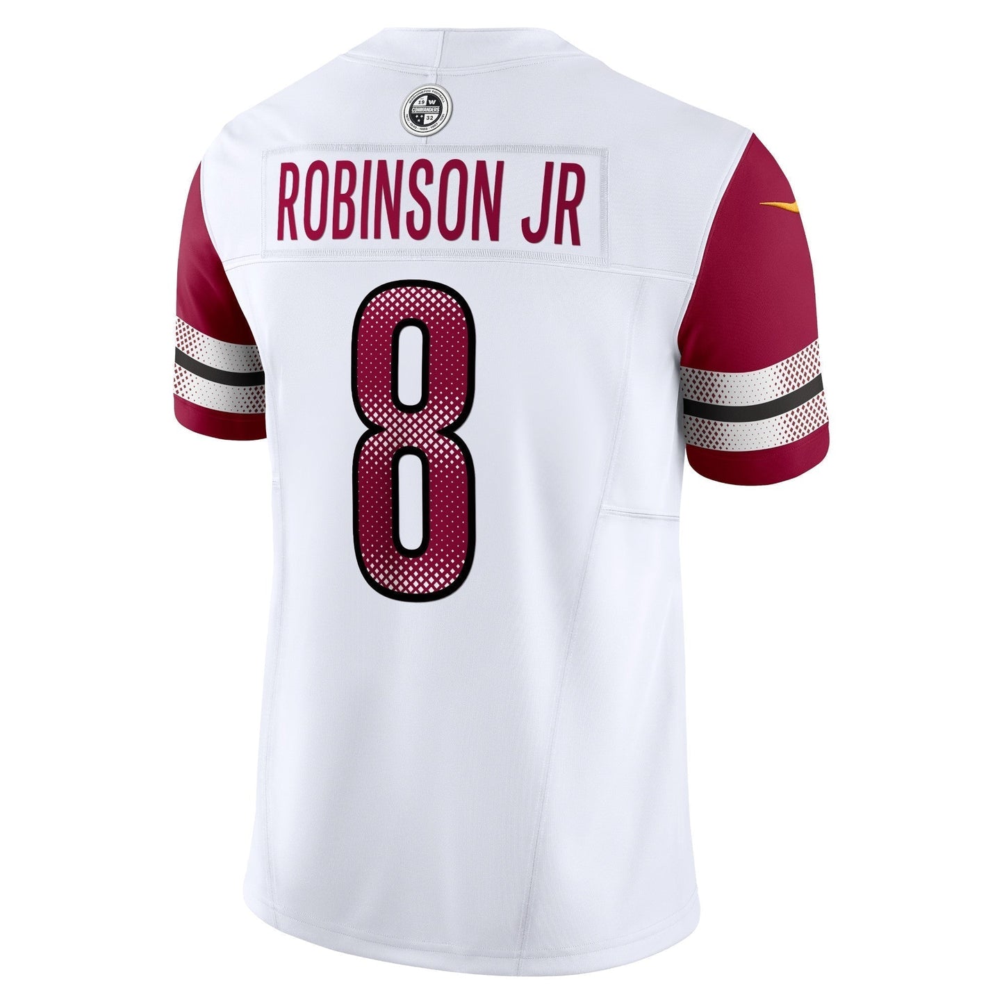Brian Robinson Jr. Washington Commanders Vapor F.U.S.E. Limited Jersey - White football jersey product view 3