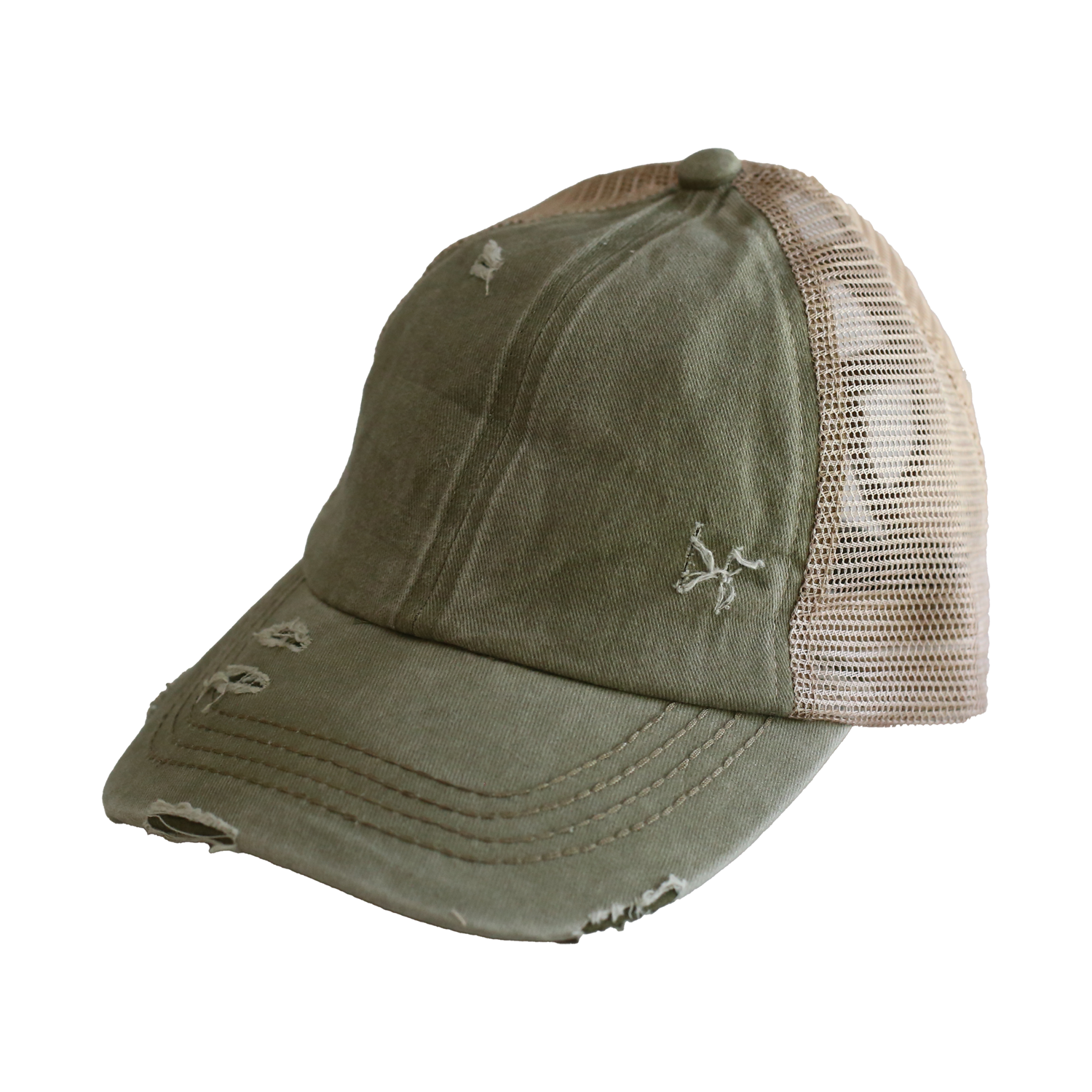 BT-780 C.C Criss Cross Pony Cap Olive/Beige Unisex T-shirt, Sweatshirt, Hoodie, Long Sleeve Tee - T-Shirt, Sweatshirt, Hoodie
