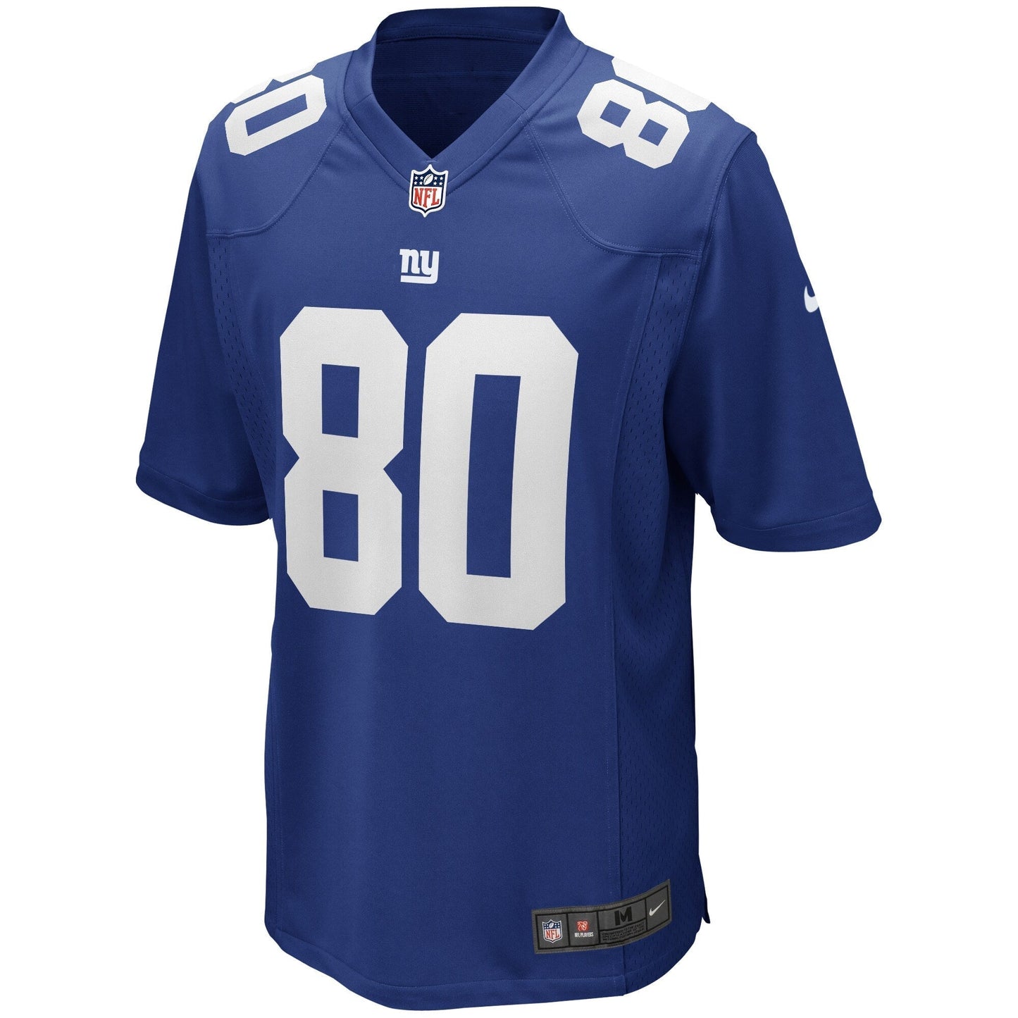 Jeremy Shockey New York Giants Game Retired Jersey - Royal football jersey product view 2