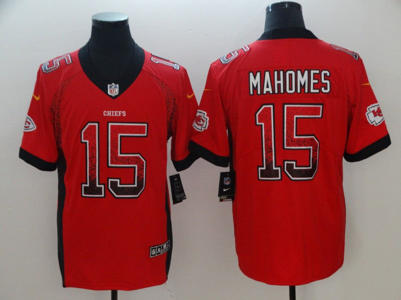 Men's Kansas City Chiefs Patrick Mahomes Red Game Player Jersey1 football jersey product view 1