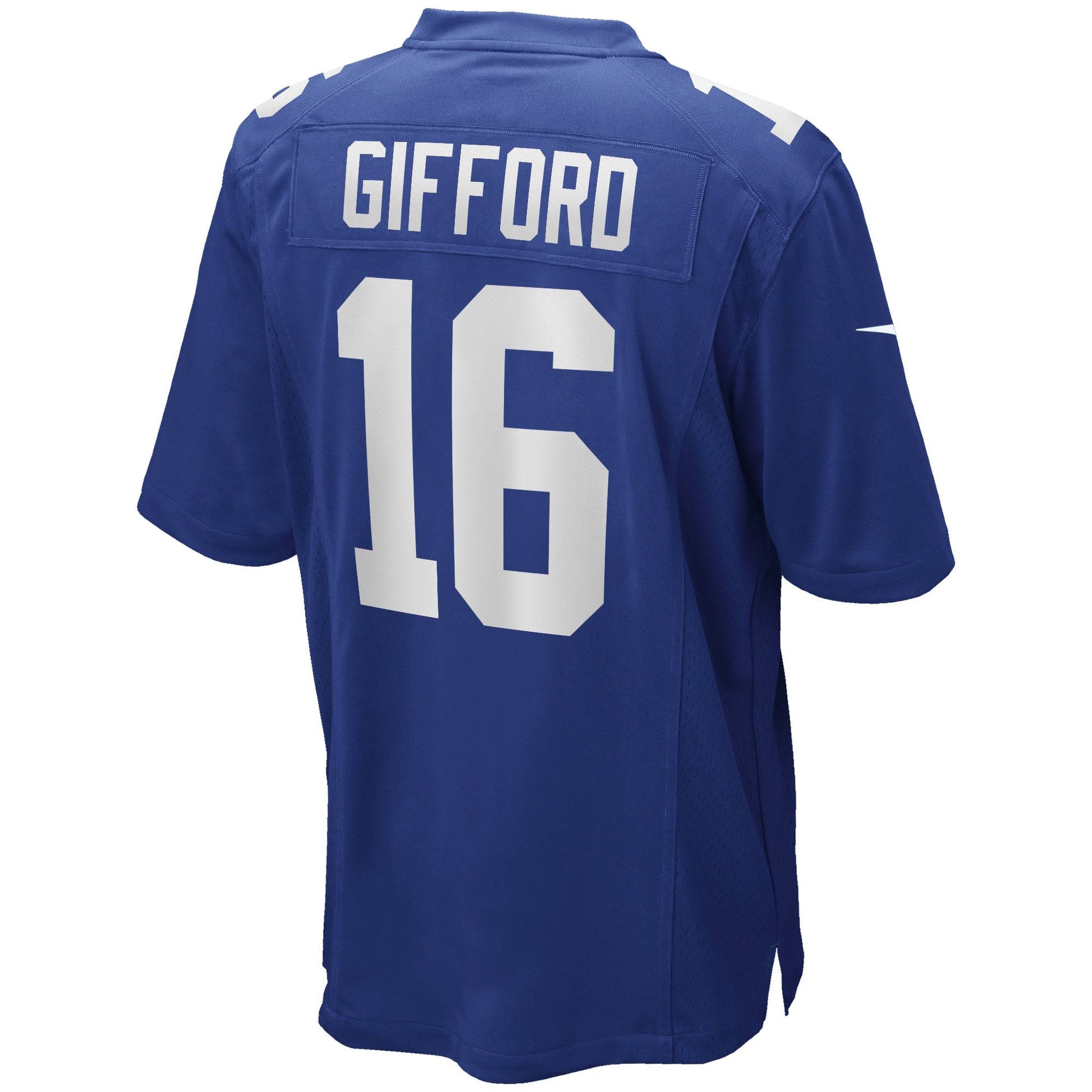 Frank Gifford New York Giants Game Retired Jersey - Royal football jersey product view 3