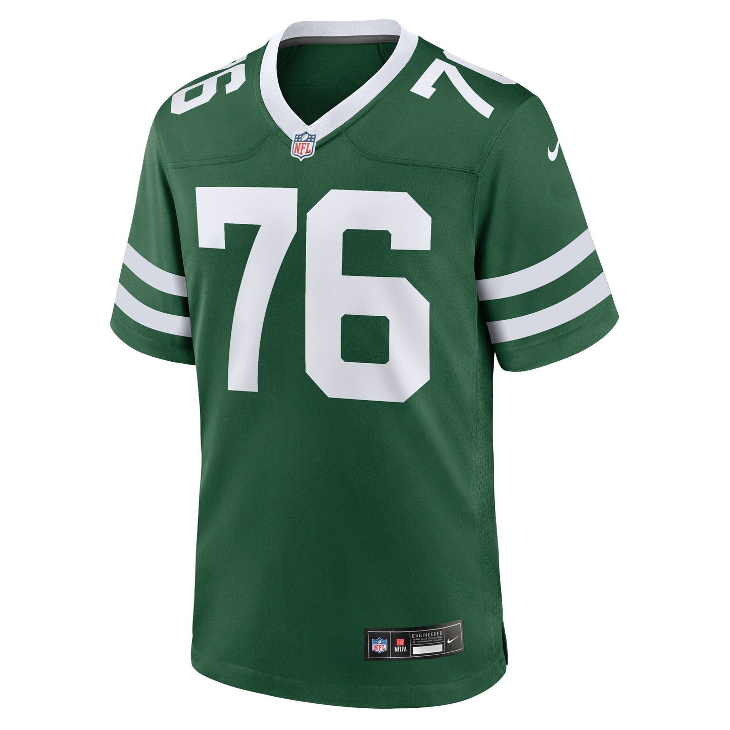 John Simpson New York Jets Game Jersey - Legacy Green football jersey product view 2