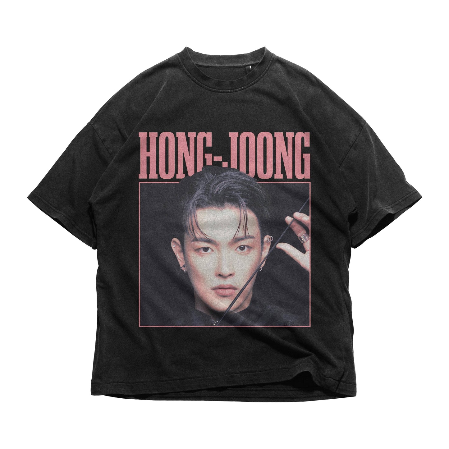 Vintage Hongjoong Shirt - Ateez Kpop Fan Tee - Song Min-Gi Unisex T-shirt, Sweatshirt, Hoodie, Long Sleeve Tee - T-Shirt, Sweatshirt, Hoodie