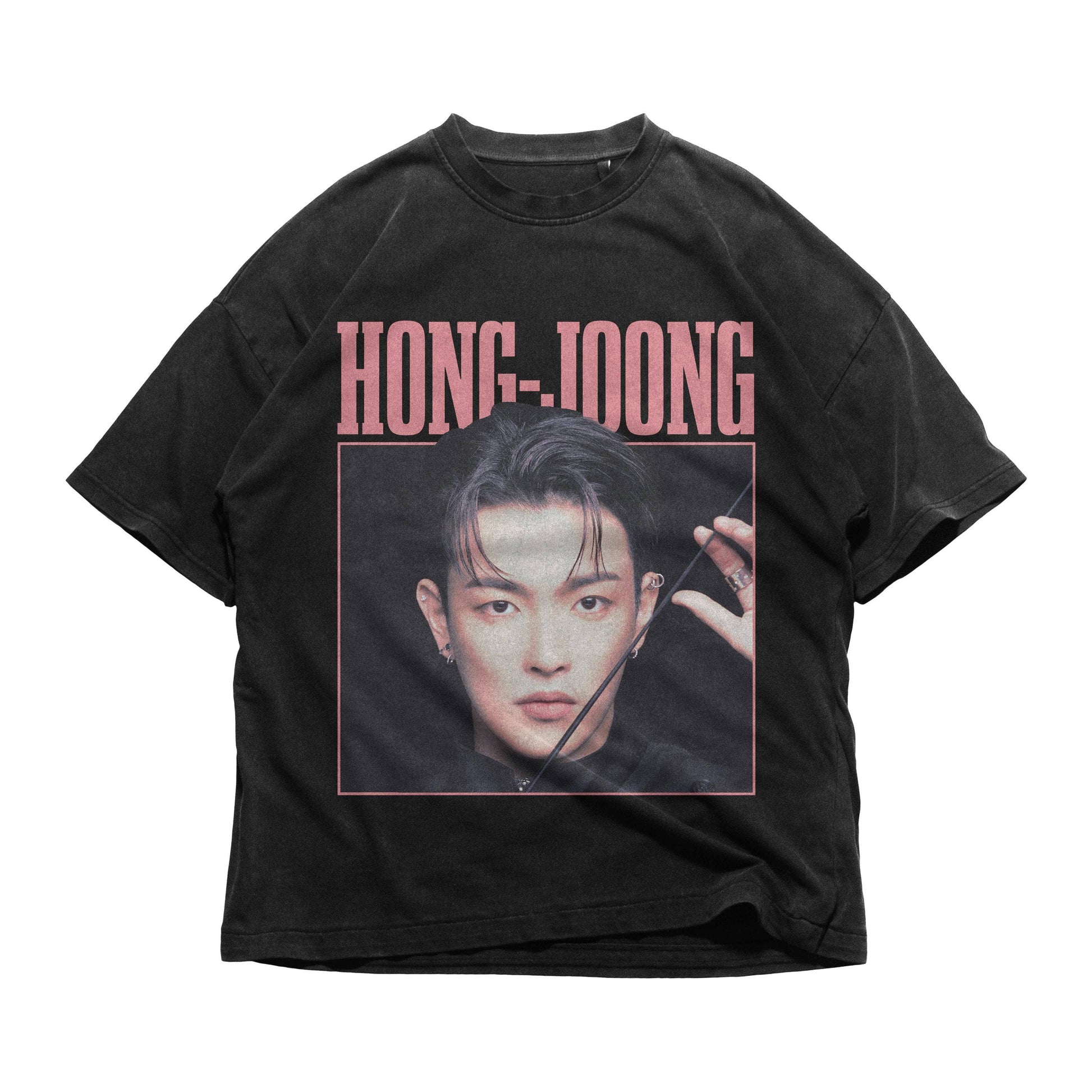 Vintage Hongjoong Shirt - Ateez Kpop Fan Tee - Song Min-Gi Unisex T-shirt, Sweatshirt, Hoodie, Long Sleeve Tee - T-Shirt, Sweatshirt, Hoodie