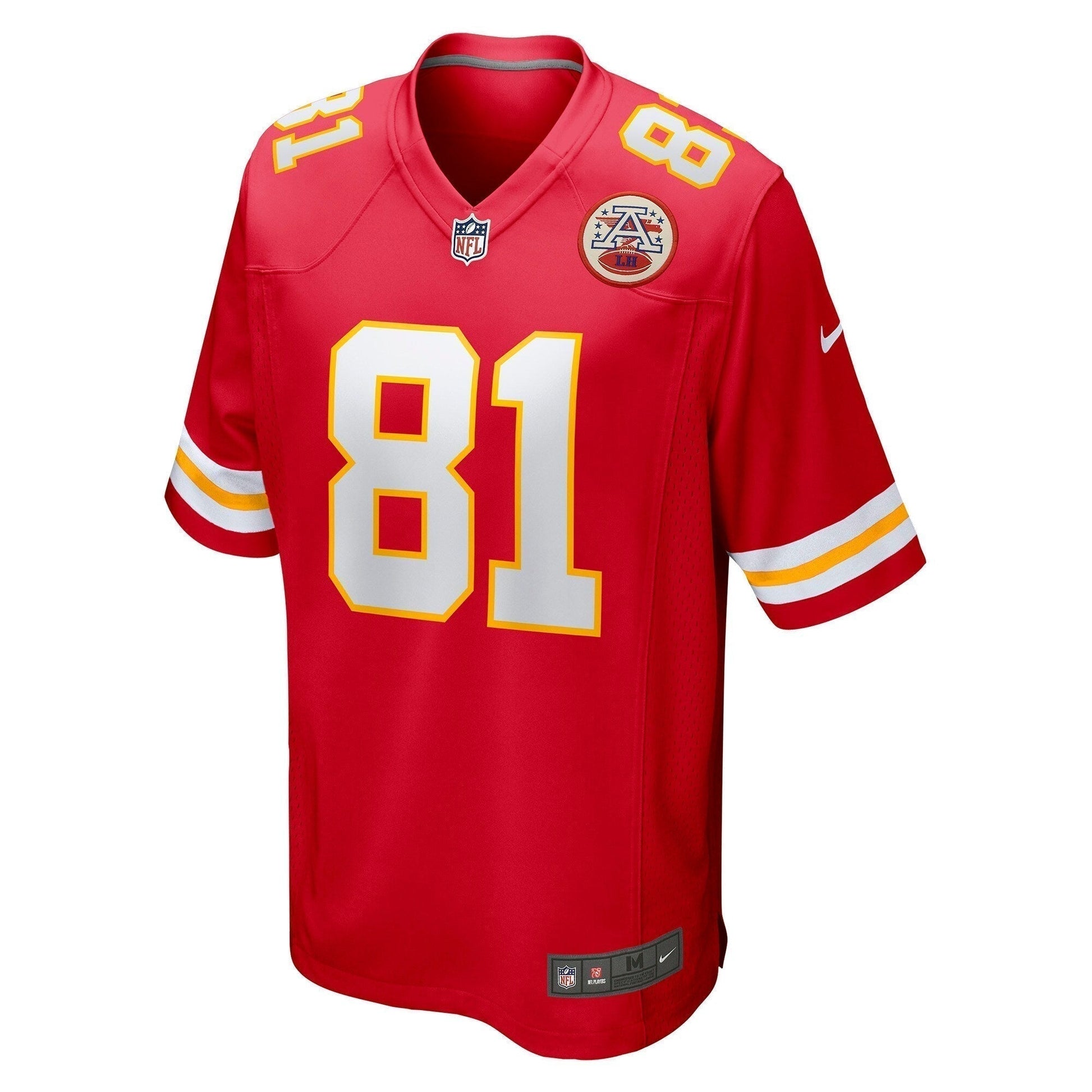 Blake Bell Kansas City Chiefs Game Jersey - Red football jersey product view 2