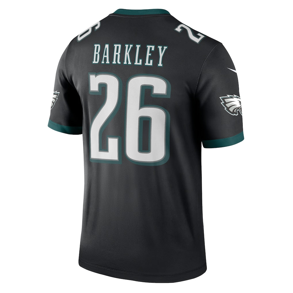 P.Eagles #26 Saquon Barkley Black Legend Player Performance Top Jersey football jersey product view 1