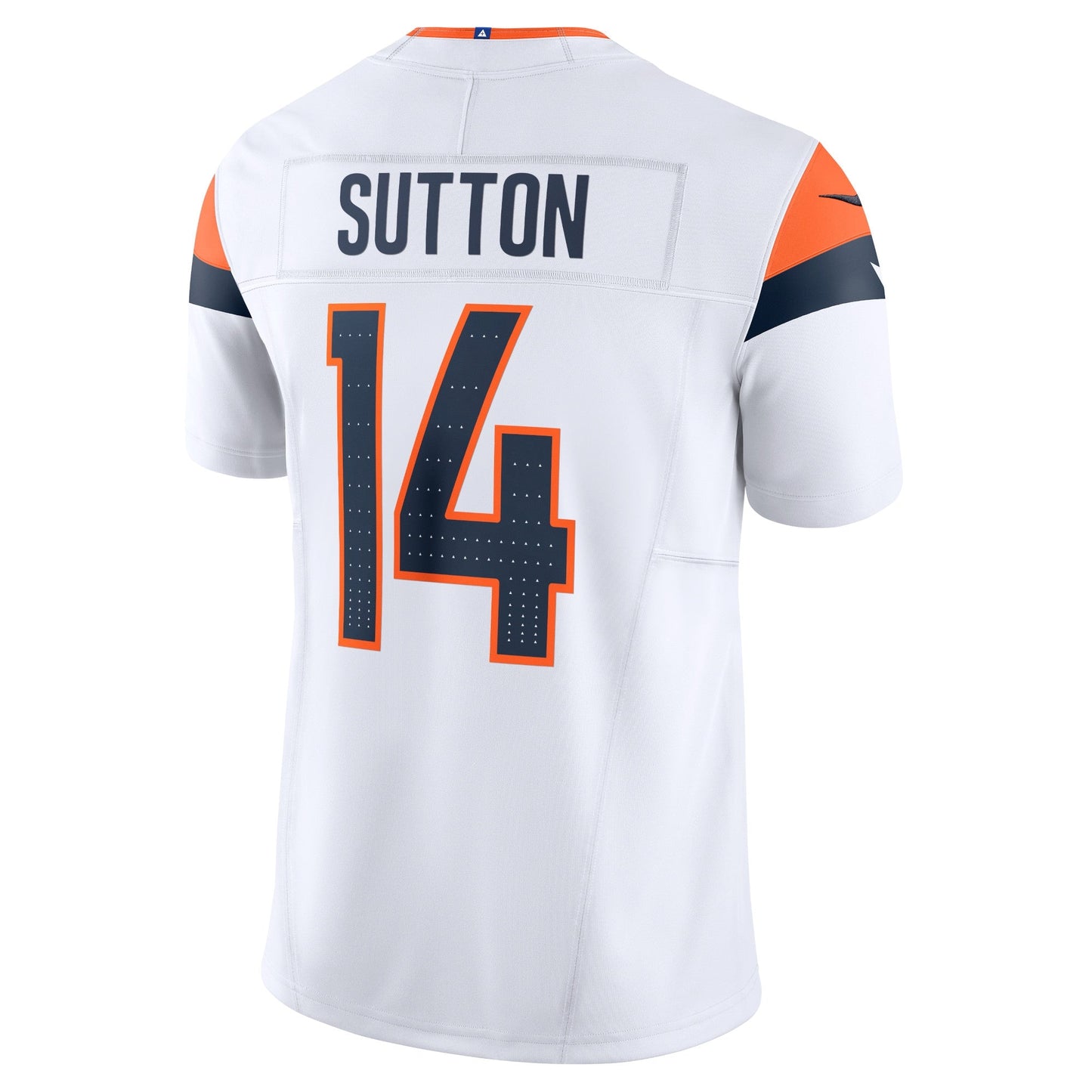 Courtland Sutton Denver Broncos Mile High Collection Vapor F.U.S.E. Limited Jersey - White football jersey product view 3