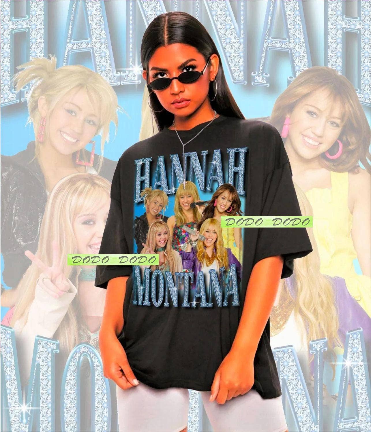 Hannah Montana Y2K Graphic Tee Unisex Fan Shirt Unisex T-shirt, Sweatshirt, Hoodie, Long Sleeve Tee - T-Shirt, Sweatshirt, Hoodie