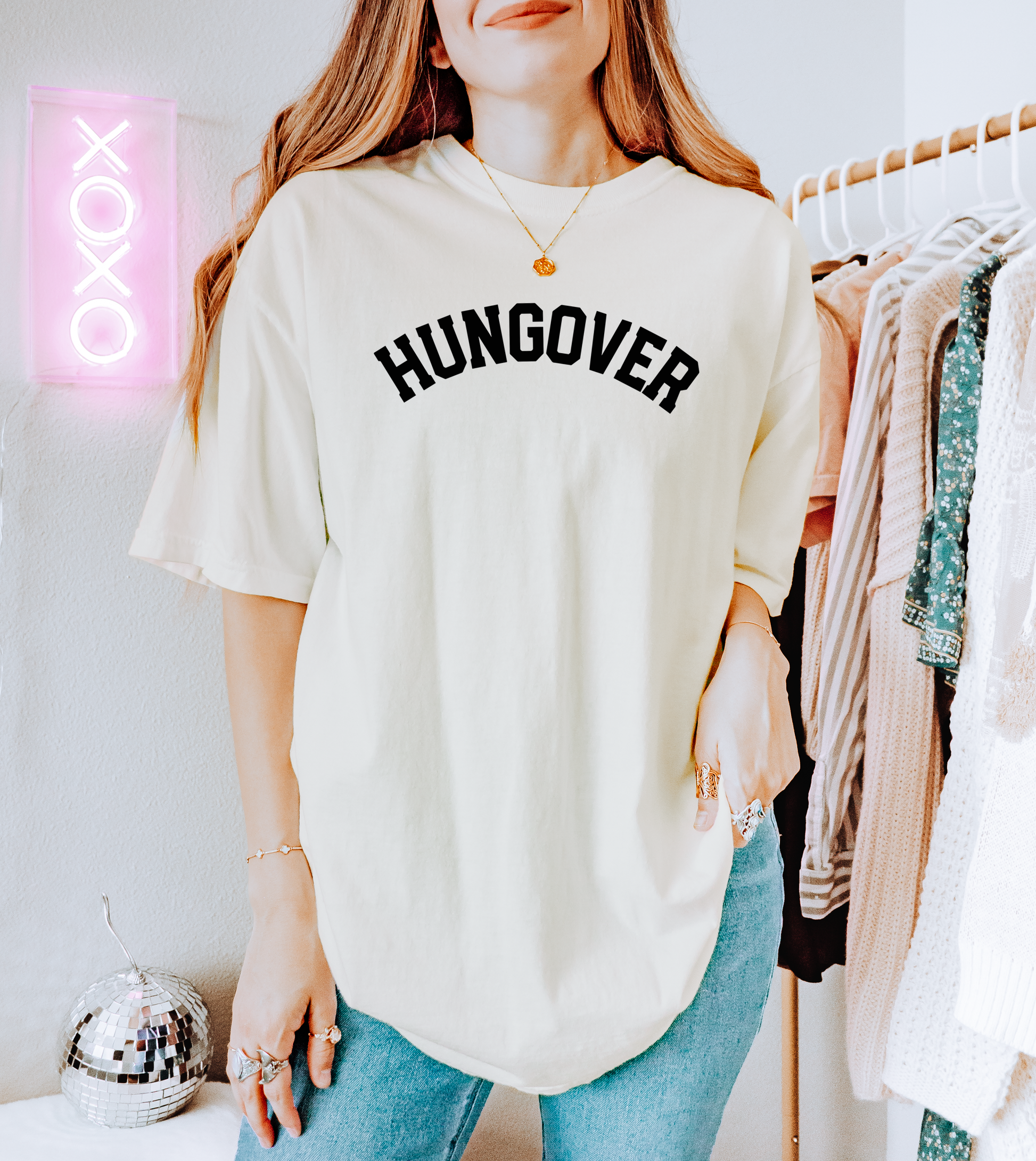 Hungover, Funny T Shirt, Graphic Apparel, Graphic Tee Unisex T-shirt, Sweatshirt, Hoodie, Long Sleeve Tee - T-Shirt, Sweatshirt, Hoodie