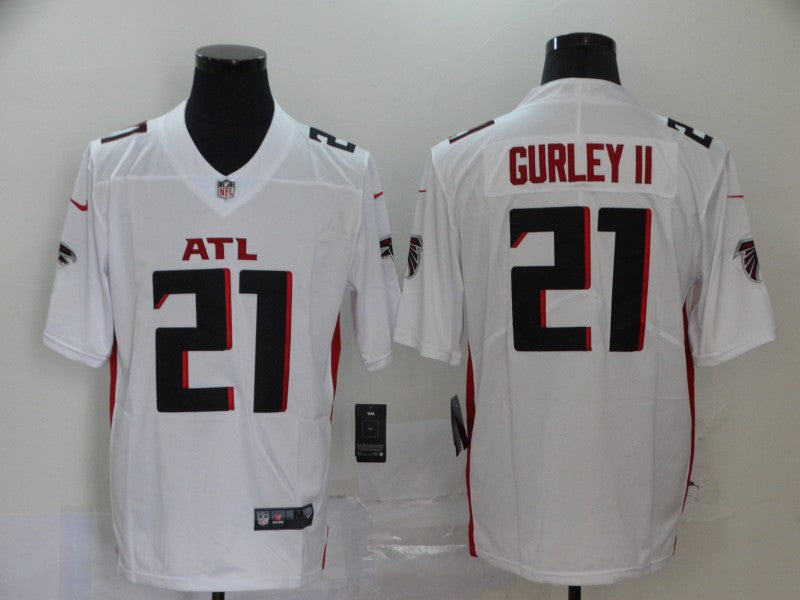 Men's Atlanta Falcons Todd Gurley II White Game Player Jersey football jersey product view 1