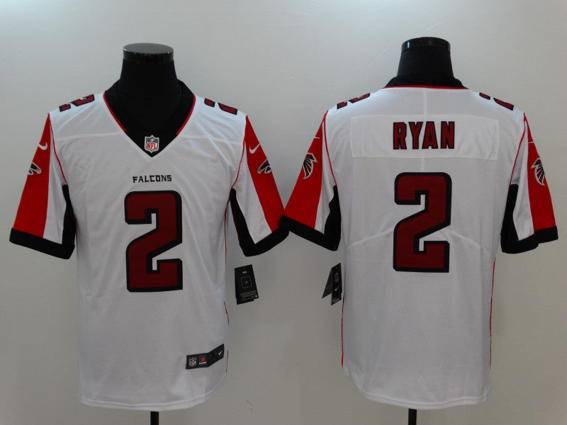 Men's Atlanta Falcons Matt Ryan White Game Jersey football jersey product view 1