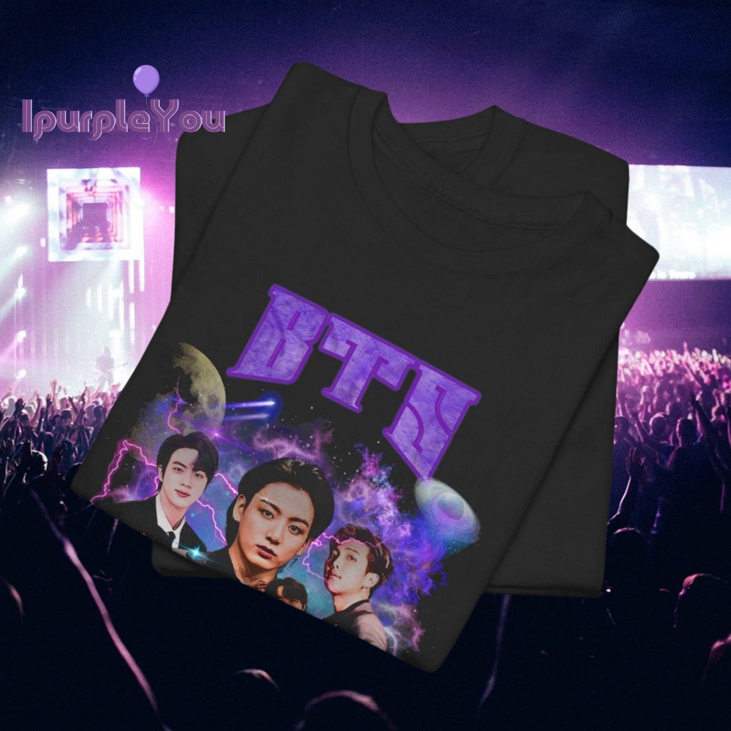 Bts Vintage Bootleg T-Shirt - Retro K-Pop Graphic Tee Unisex T-shirt, Sweatshirt, Hoodie, Long Sleeve Tee - T-Shirt, Sweatshirt, Hoodie