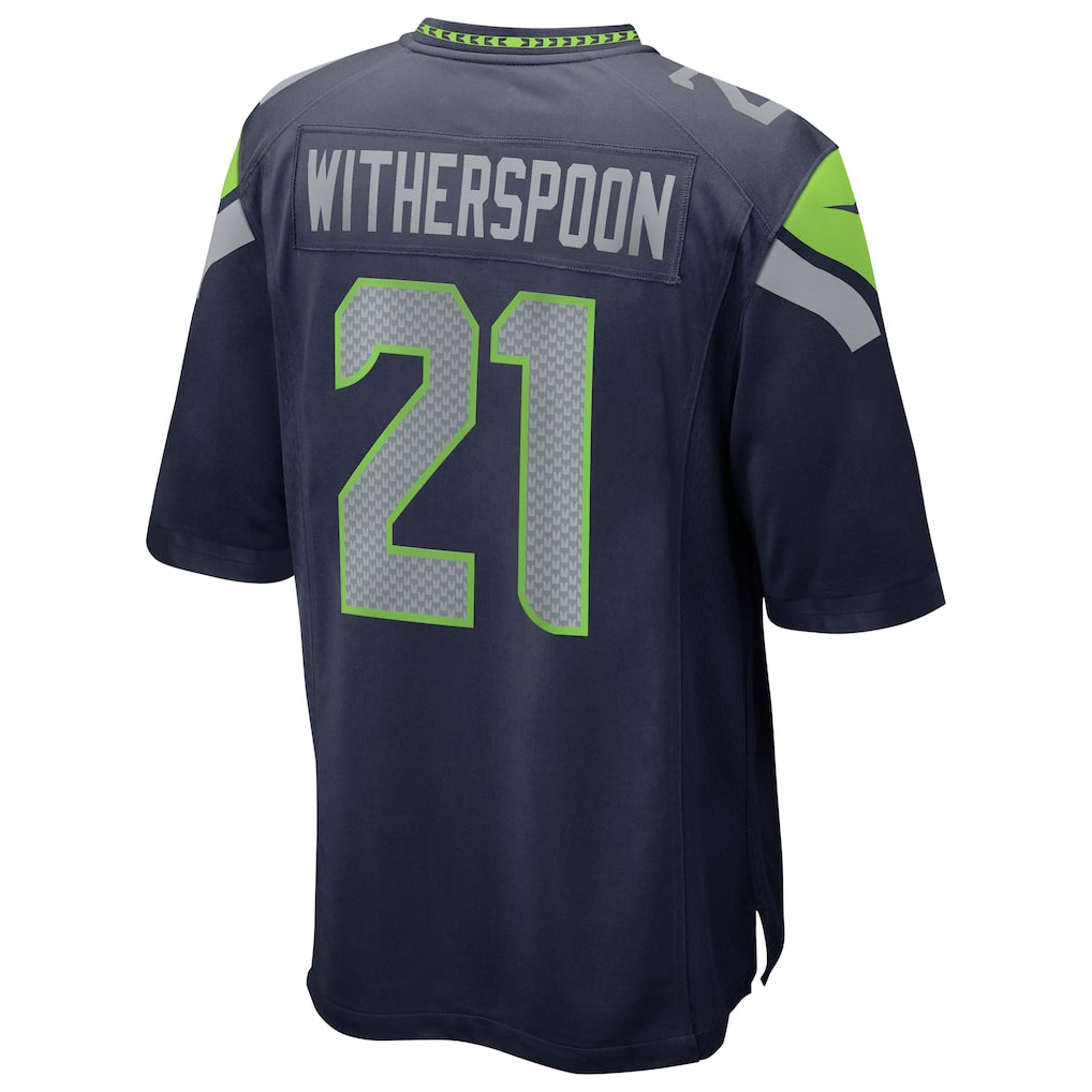 S.Seahawks #21 Devon Witherspoon Navy Vapor F.U.S.E. Limited Jersey football jersey product view 1