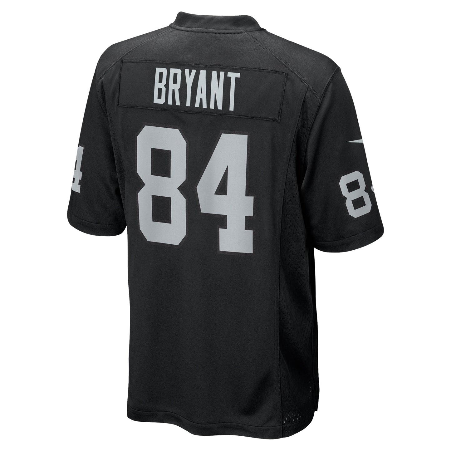 Harrison Bryant Las Vegas Raiders Team Game Jersey - Black football jersey product view 3