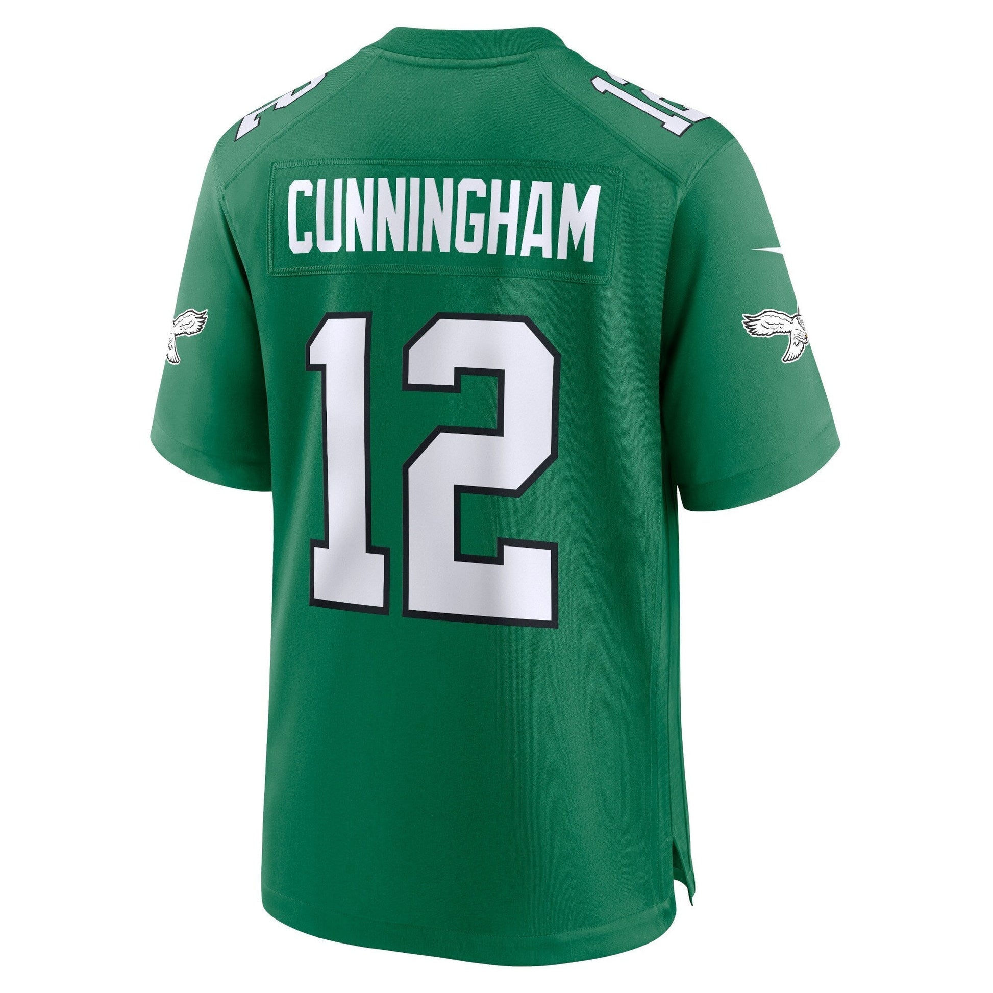 Randall Cunningham Philadelphia Eagles Alternate Retired Game Jersey - Kelly Green football jersey product view 3