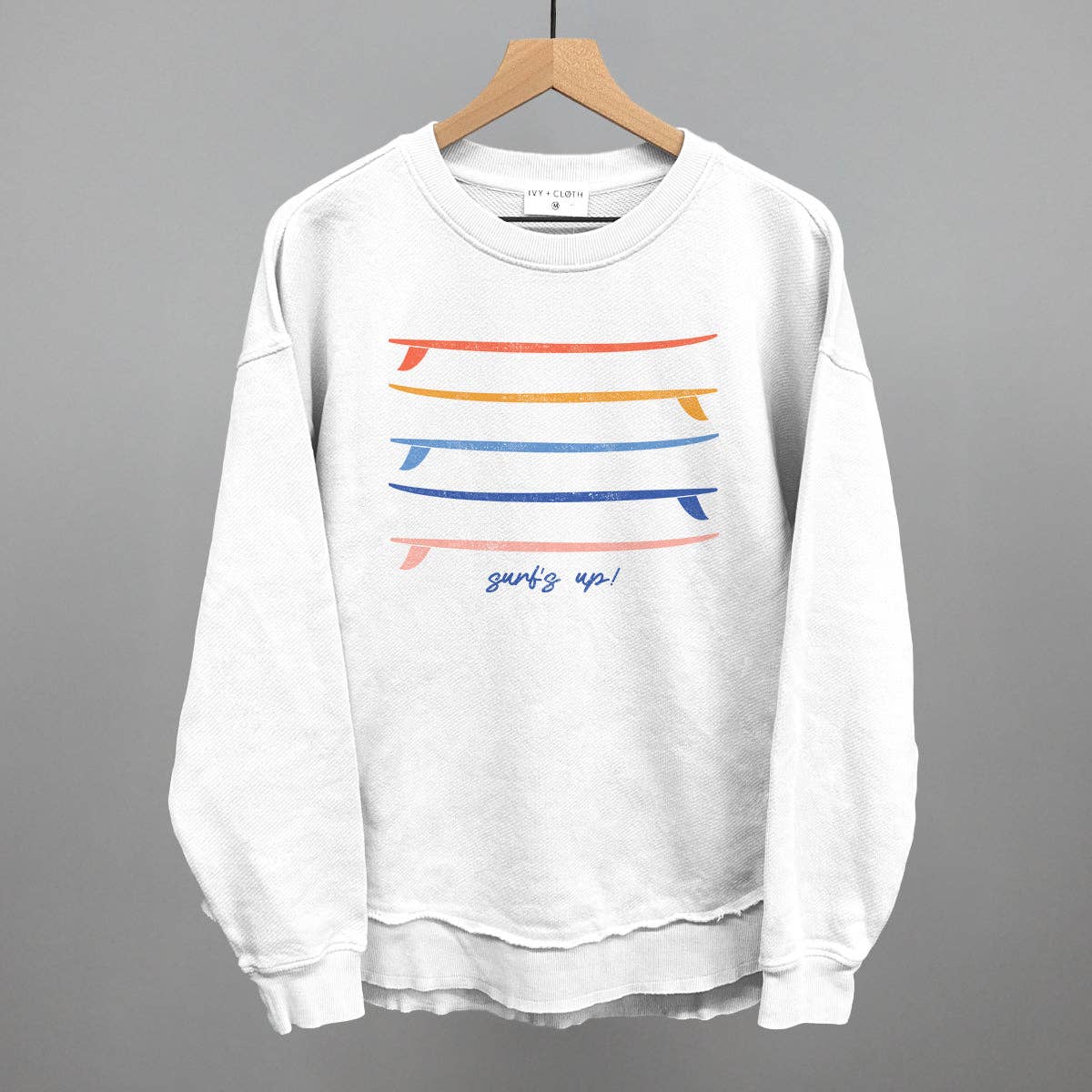 Surf's Up Colorful Surfboards Unisex T-shirt, Sweatshirt, Hoodie, Long Sleeve Tee - T-Shirt, Sweatshirt, Hoodie
