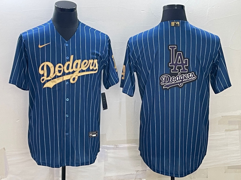 Men's Los Angeles Dodgers Royal Blank Replica Jersey baseball jersey product view 1