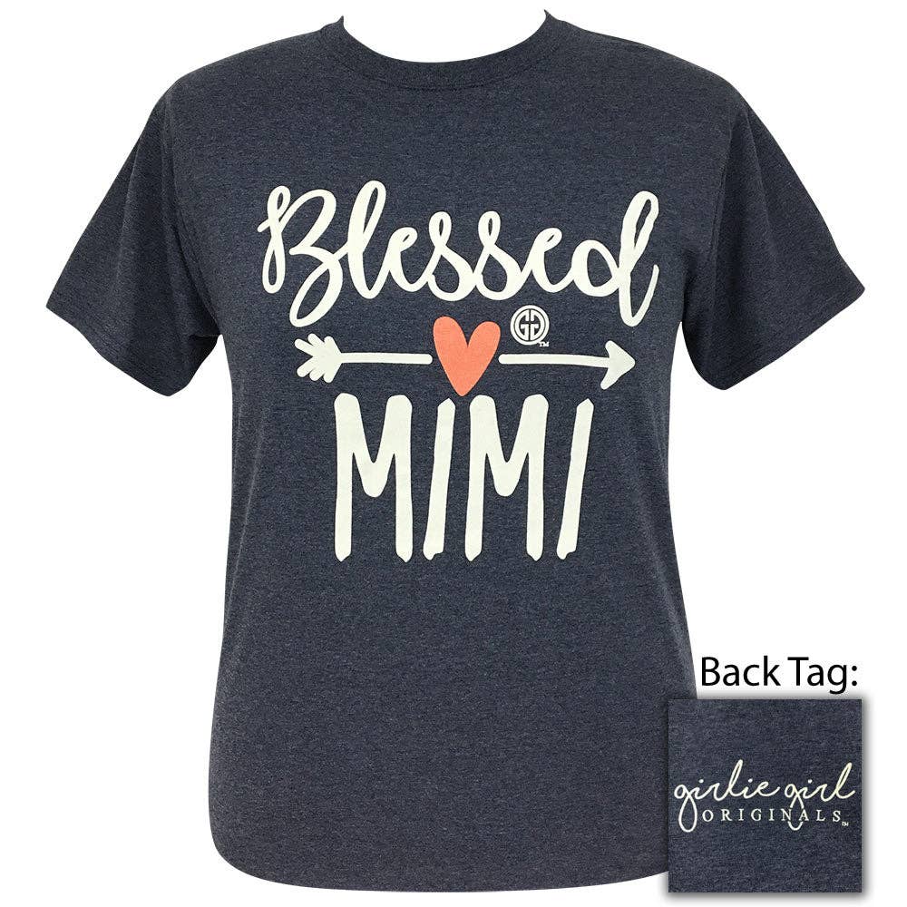 Blessed Mimi-Vintage Heather Navy SS-1945 Unisex T-shirt, Sweatshirt, Hoodie, Long Sleeve Tee - T-Shirt, Sweatshirt, Hoodie