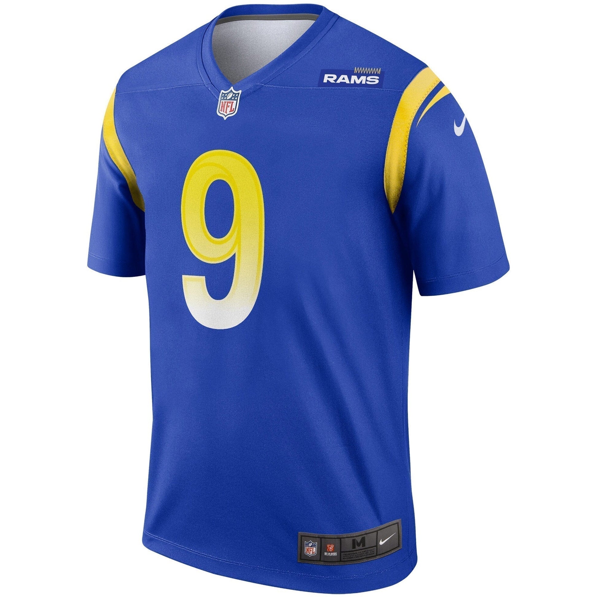 Matthew Stafford Los Angeles Rams Legend Jersey - Royal football jersey product view 2