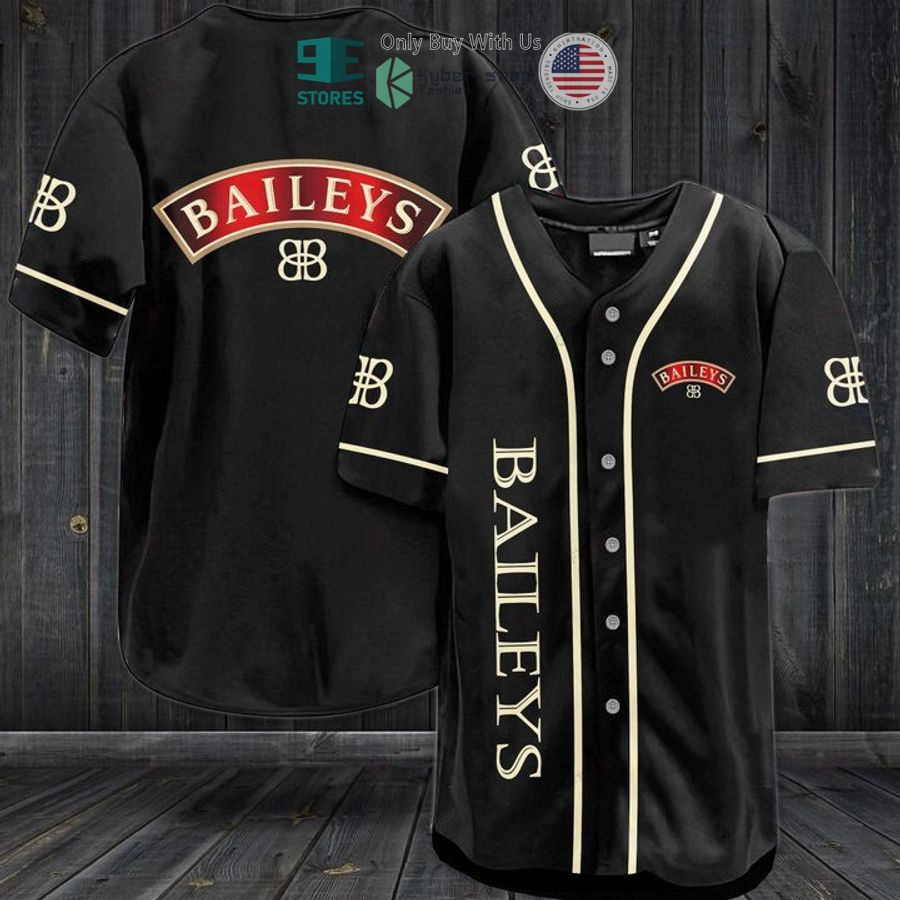 BEST Baileys black Baseball Jersey Unisex T-shirt, Sweatshirt, Hoodie, Long Sleeve Tee - T-Shirt, Sweatshirt, Hoodie