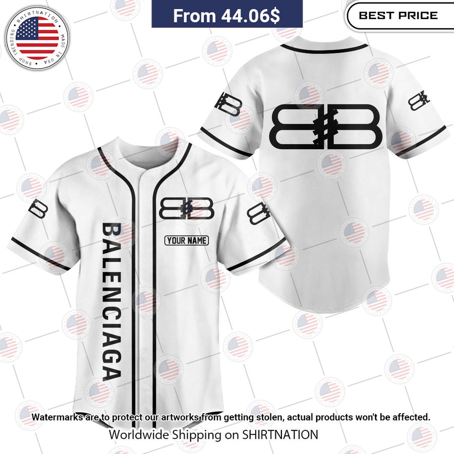 HOT Balenciaga Custom Baseball Shirt Unisex T-shirt, Sweatshirt, Hoodie, Long Sleeve Tee - T-Shirt, Sweatshirt, Hoodie