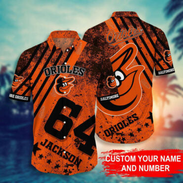 Baltimore Orioles Custom Championship Hawaiian Shirt Unisex T-shirt, Sweatshirt, Hoodie, Long Sleeve Tee - T-Shirt, Sweatshirt, Hoodie