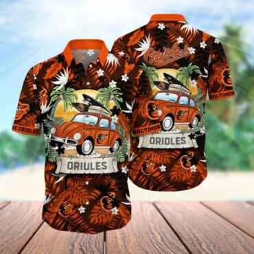 Baltimore Orioles Surf Adventure Hawaiian Shirt Unisex T-shirt, Sweatshirt, Hoodie, Long Sleeve Tee - T-Shirt, Sweatshirt, Hoodie
