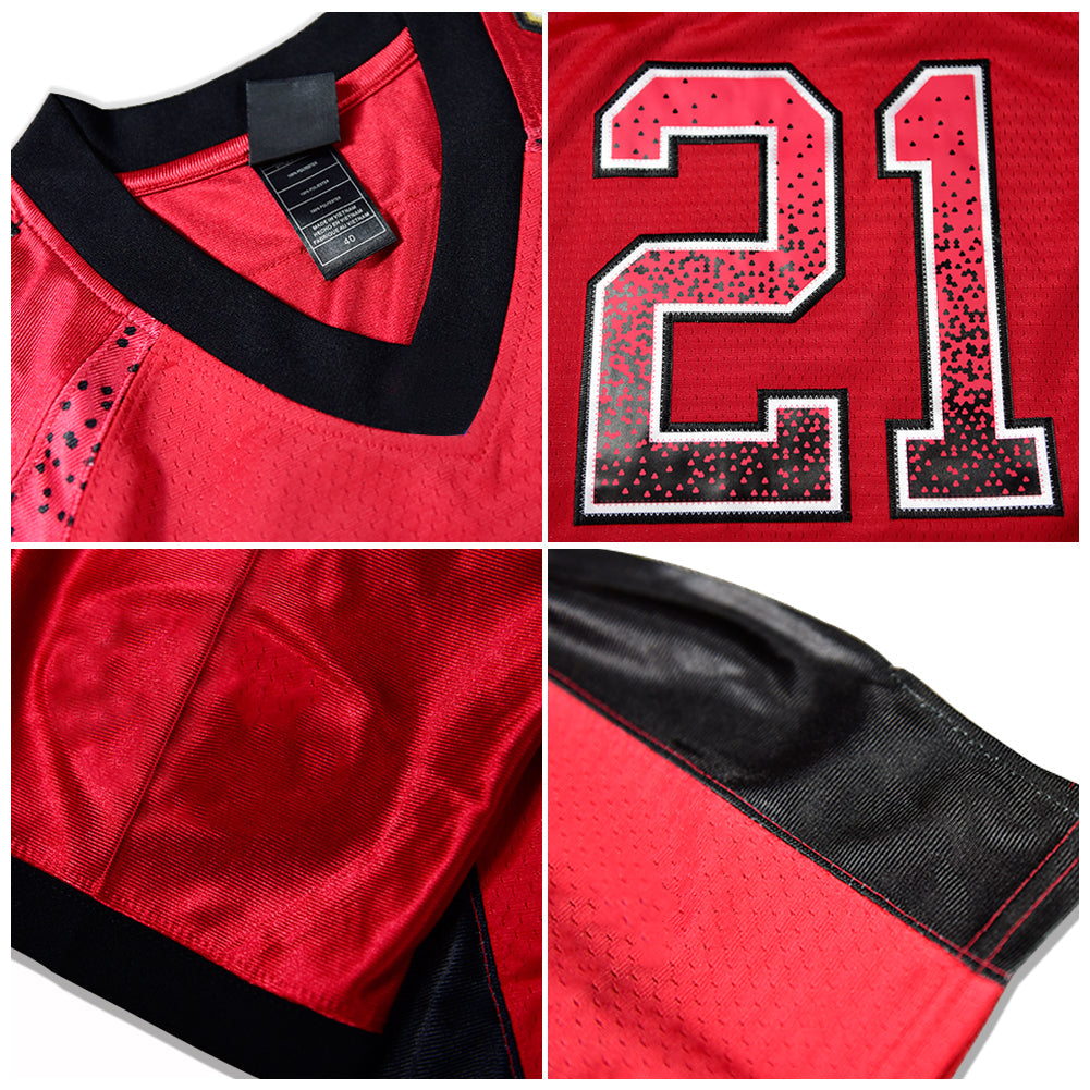 Custom B.Raven Stitched American Football Jerseys Personalize Birthday Gifts Purple Jersey football jersey product view 3
