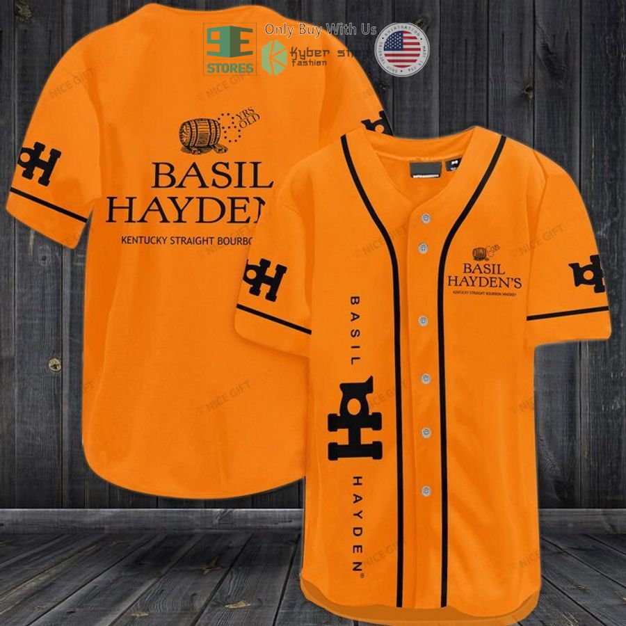 BEST Basil Hayden's logo Baseball Jersey Unisex T-shirt, Sweatshirt, Hoodie, Long Sleeve Tee - T-Shirt, Sweatshirt, Hoodie