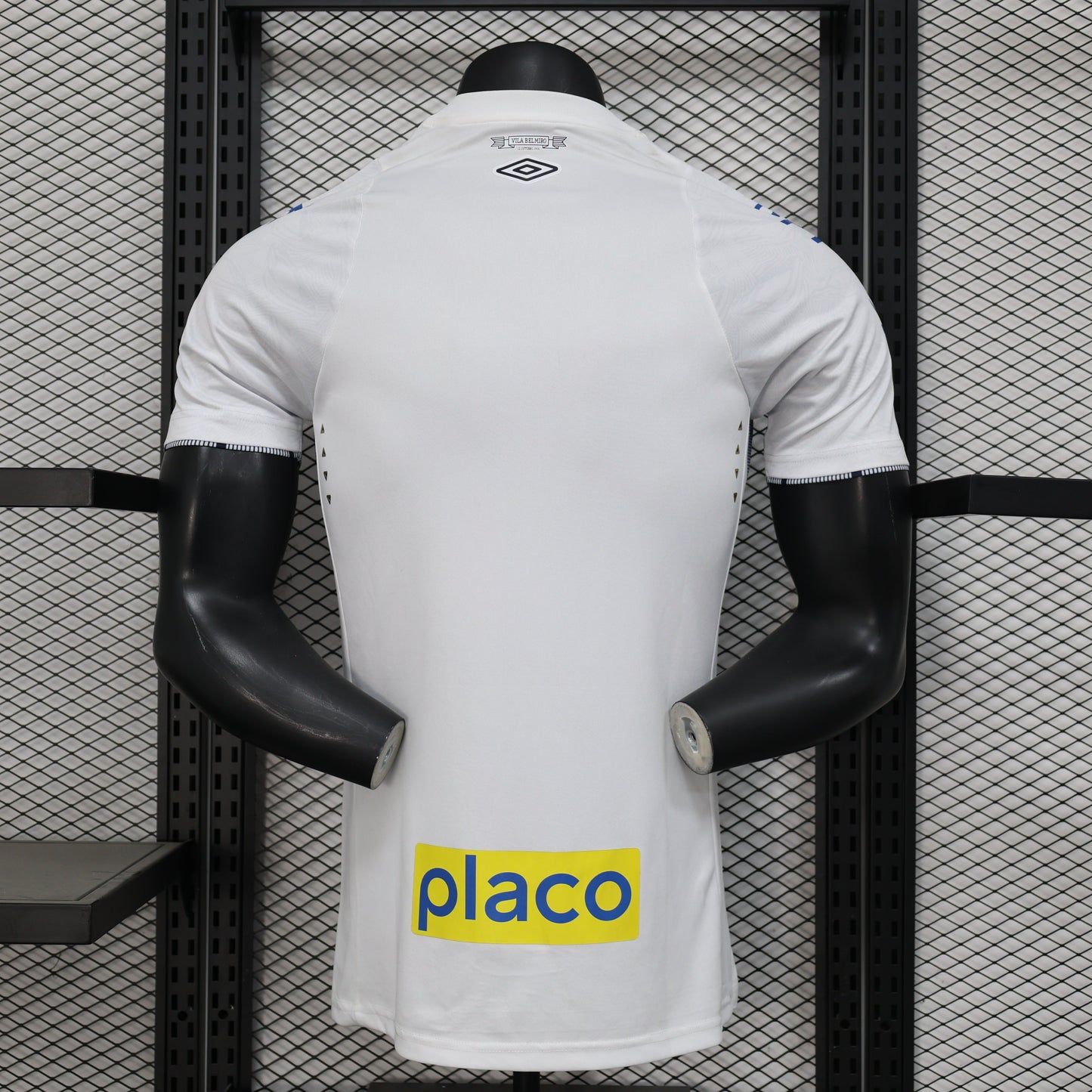 2026 Santos White Advertisement Version Player Jersey sports jersey product view 2