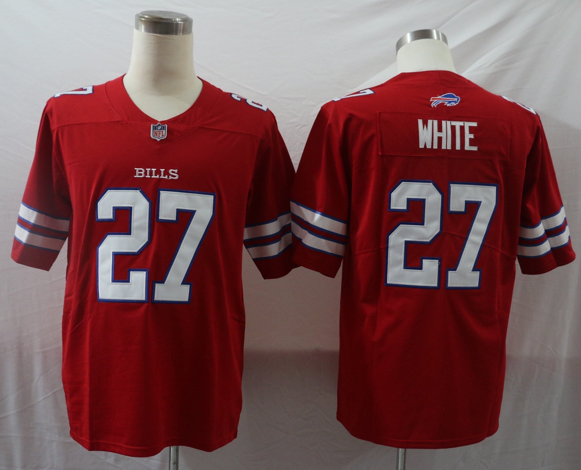 Men's Buffalo Bills Tre'Davious White Red Game Jersey football jersey product view 1