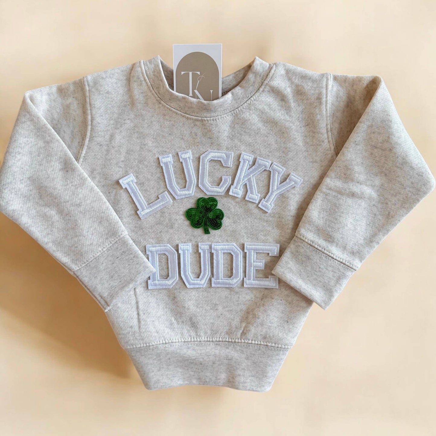 Lucky Dude Kids St Patrick Day Sweatshirt Unisex T-shirt, Sweatshirt, Hoodie, Long Sleeve Tee - T-Shirt, Sweatshirt, Hoodie