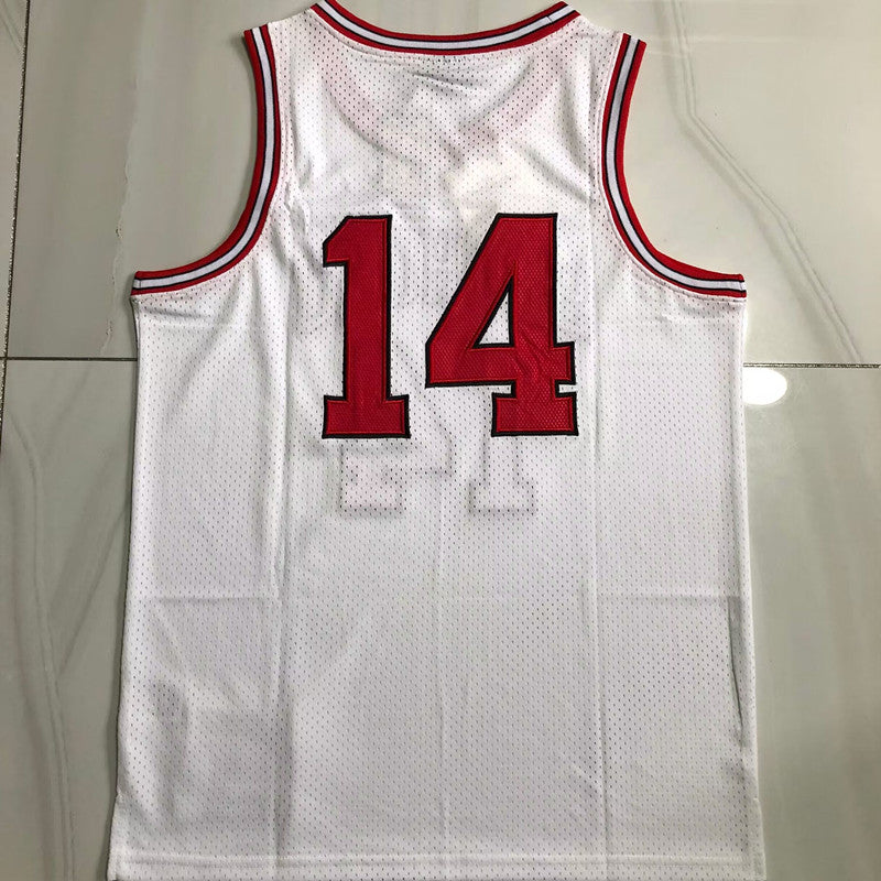 Slam Dunk Mitsui Hisashi White 14 MN basketball jersey product view 2
