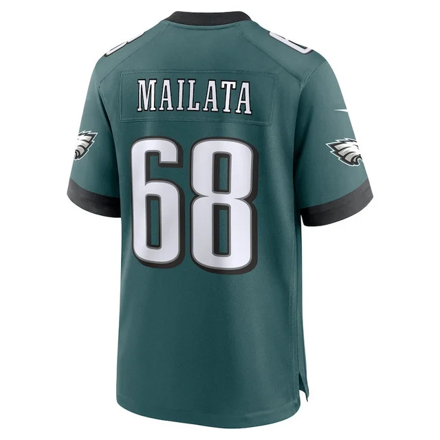 Jordan Mailata #68 Philadelphia Eagles Super Bowl LIX Jersey - Men's football jersey product view 3