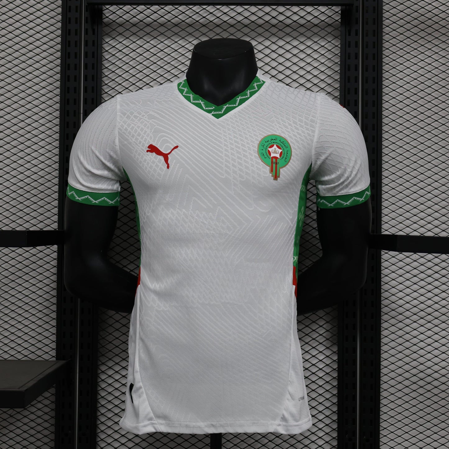 2026 Morocco White Away Player Version Jersey sports jersey product view 1