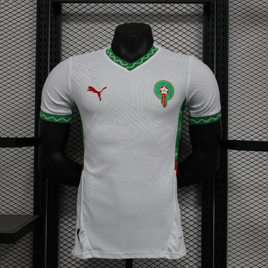 2026 Morocco White Away Player Version Jersey sports jersey product view 1